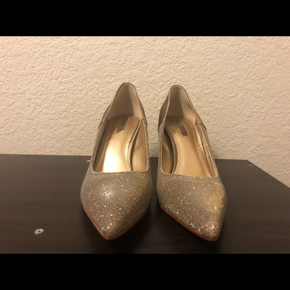 Gold heels